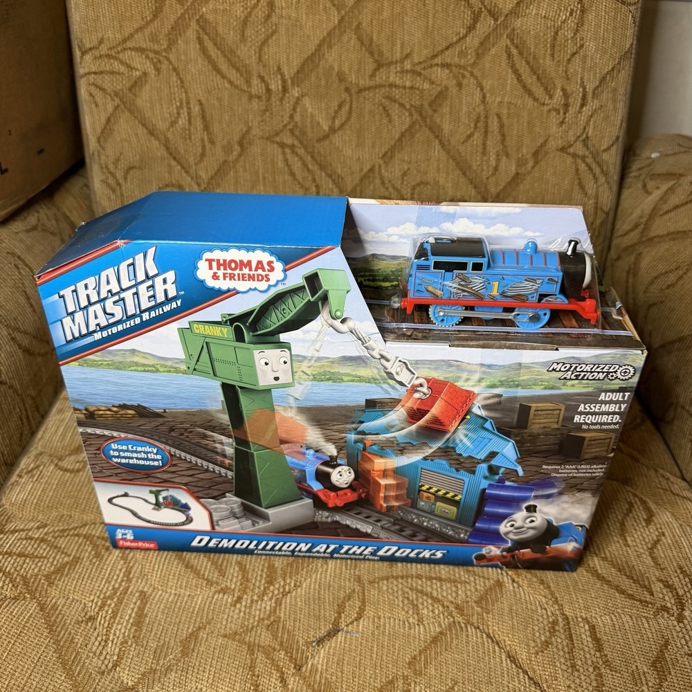 Thomas & Friends Demolition at the‎ Docks w/ Cranky the Crane - Full Set